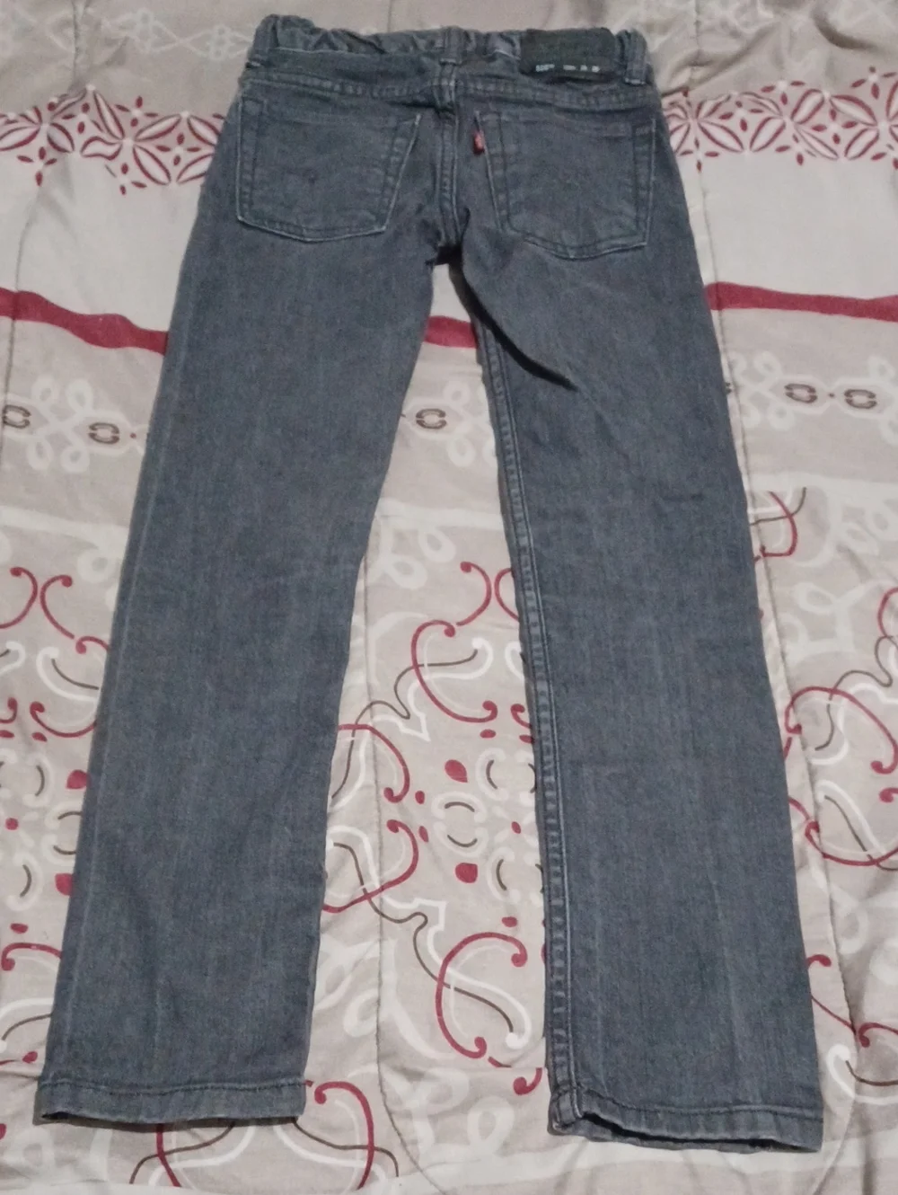 Levi's 510 Grey Skinny Jeans For Boys Size 12